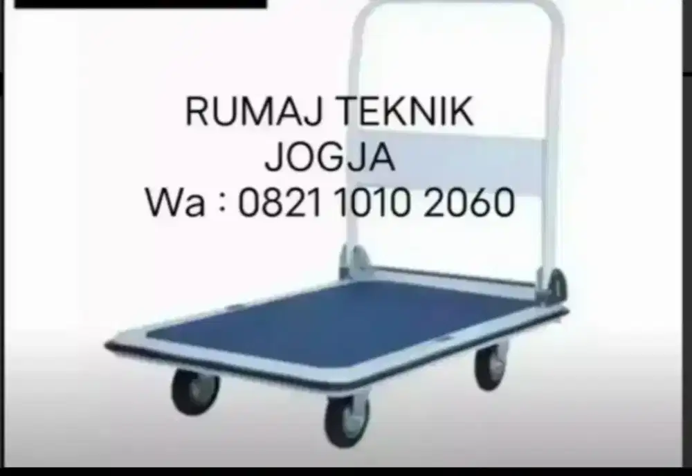 (RUMAH TEKNIK JOGJA)Trolli utk bawa barang berat