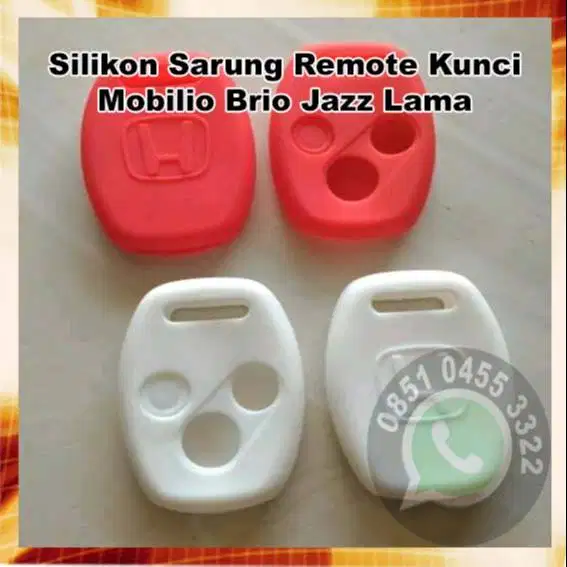 Silikon Sarung Remote Kunci Mobilio Brio Jazz Lama