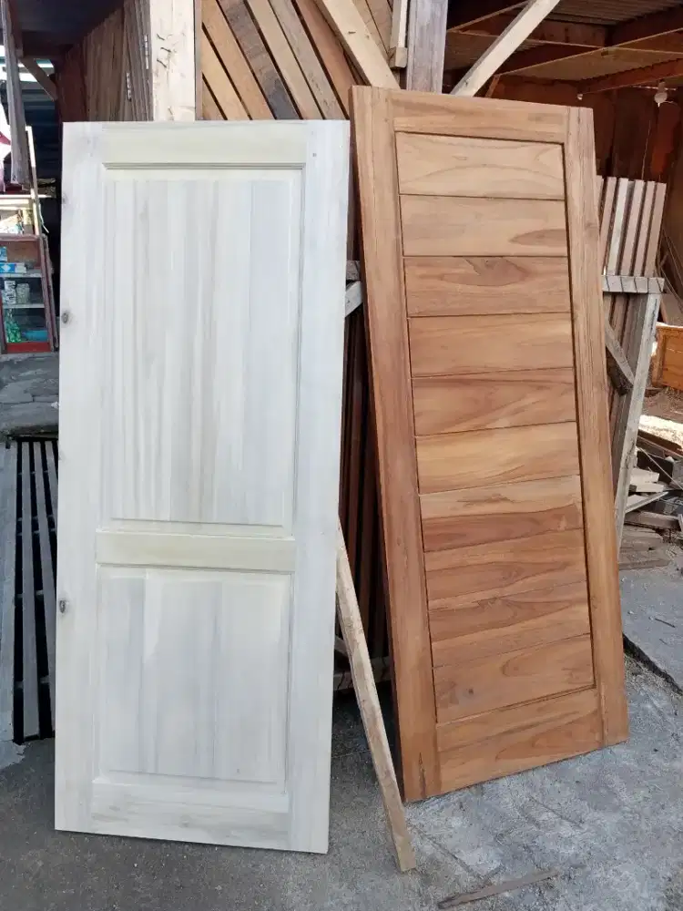 Jual daun pintu panel dan minimalis