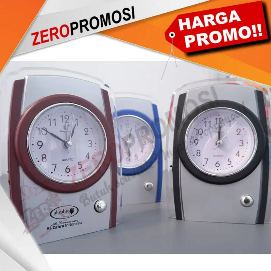 jam meja analog promosi JMP 819