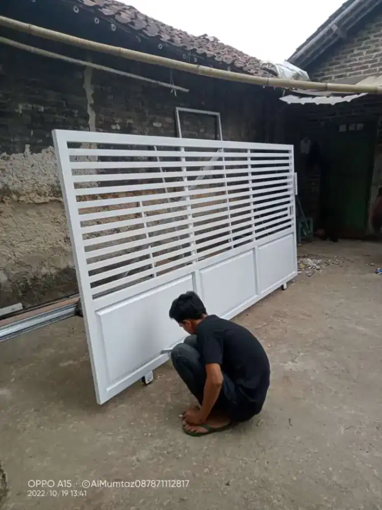 Pagar minimalis modern