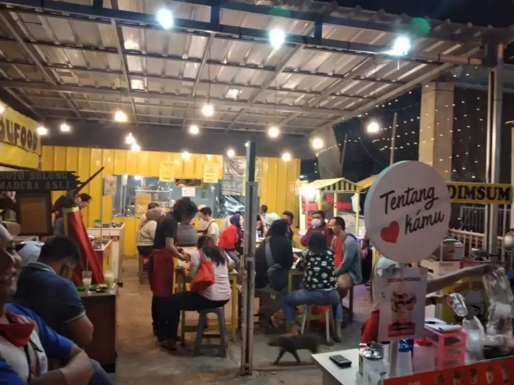 Bangunan foodcourt/ lapak /ruko/ kios cocok untuk usaha pemula