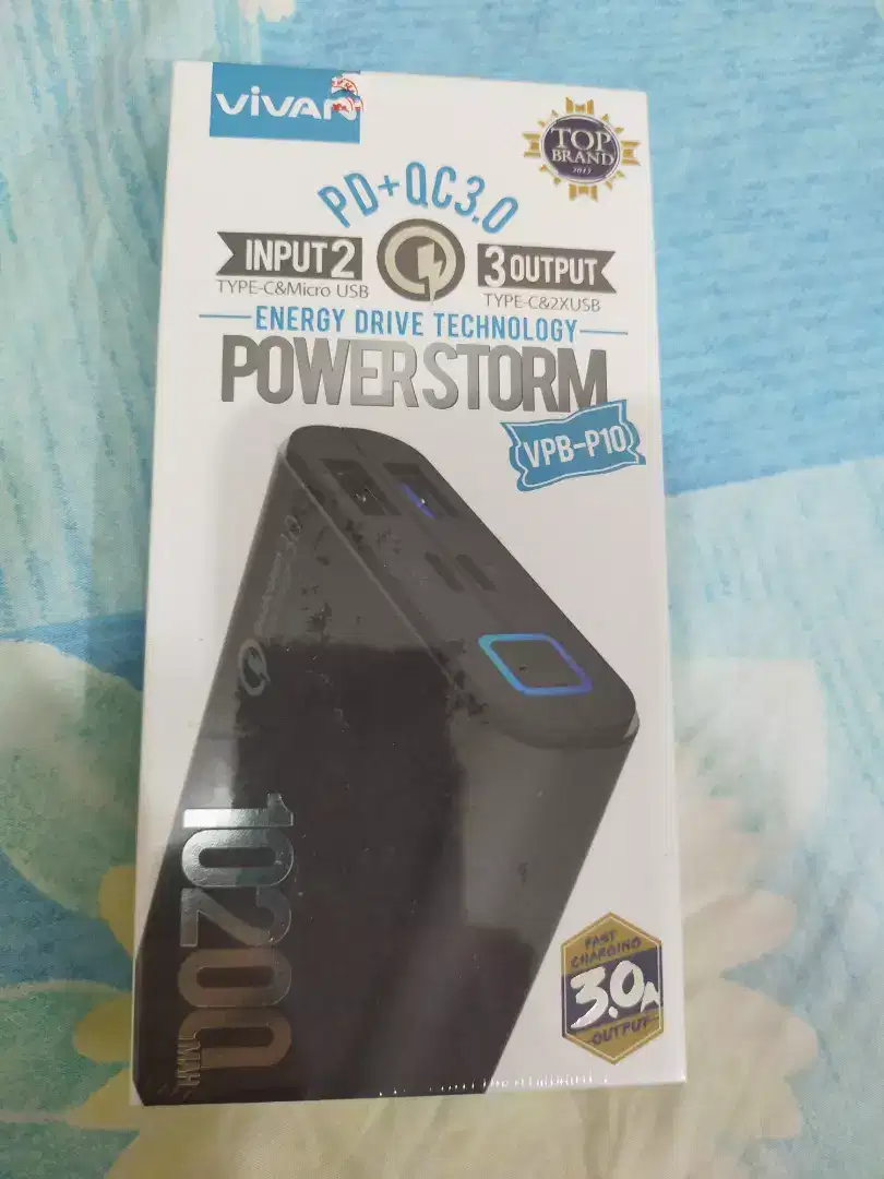 Power bank Vivan powerstorm VPB-P10. 10200 mAh