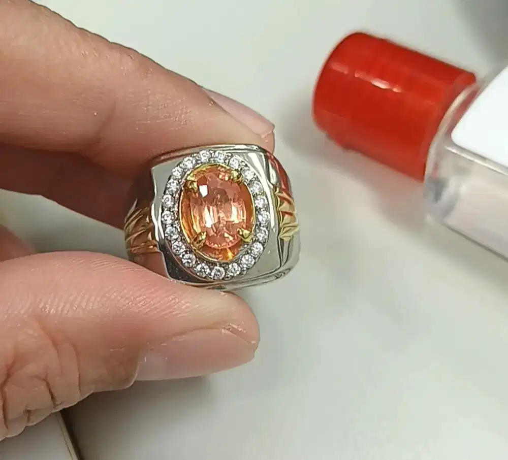 Natural Orange Sapphire