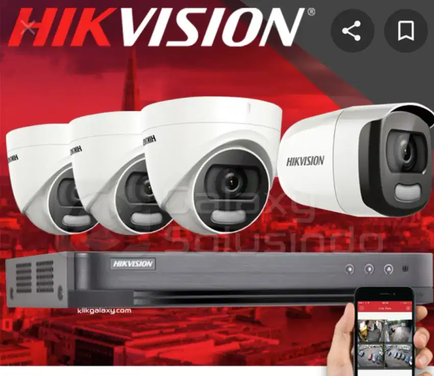 Service cctv keamanan cctv hilook vision