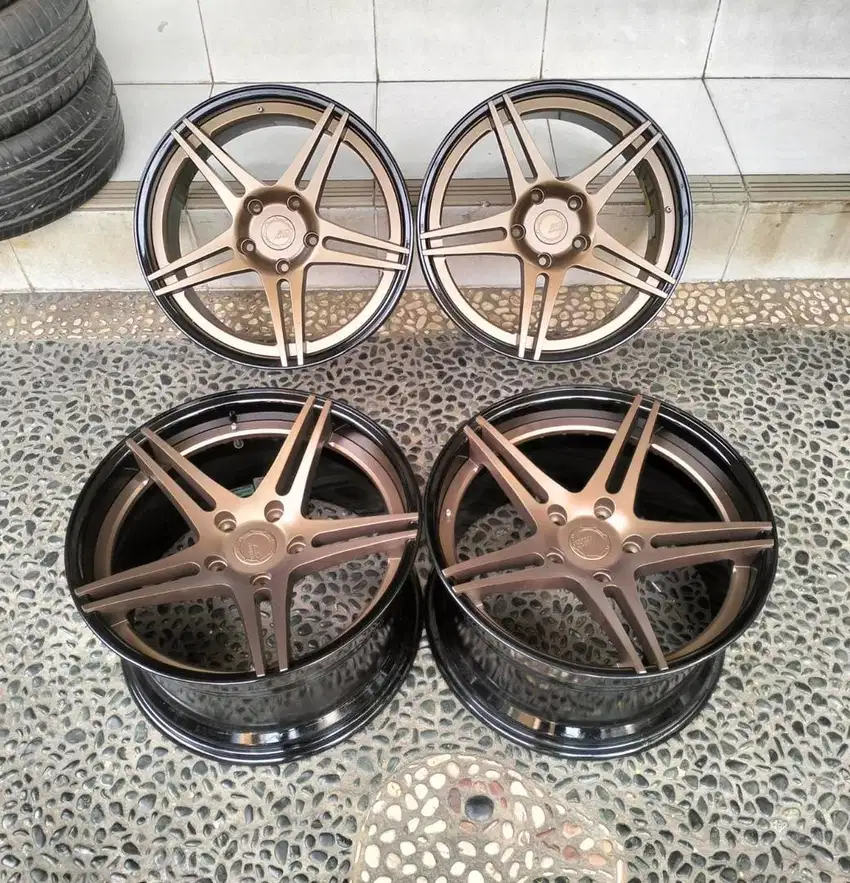 BC Forged HCS03 R19 Original Made in USA. Ori 5x130. Porsche Spec.