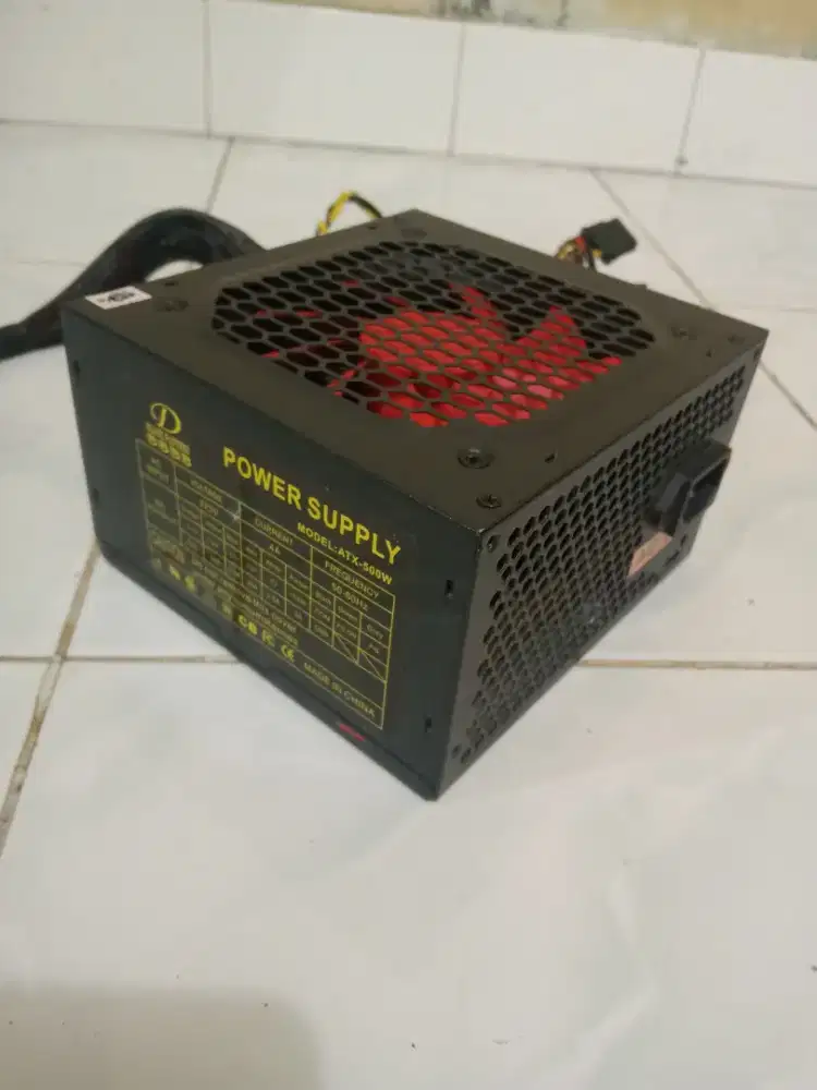 PSU Pure Kipas Besar ada 6 Pin VGA Murahh Abiss