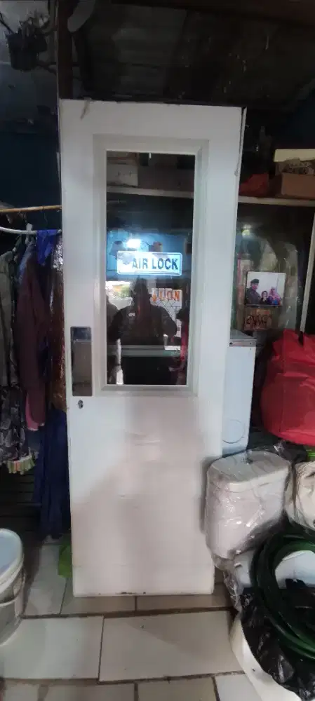 PINTU PANEL BESI (BAHAN FULL BESI)