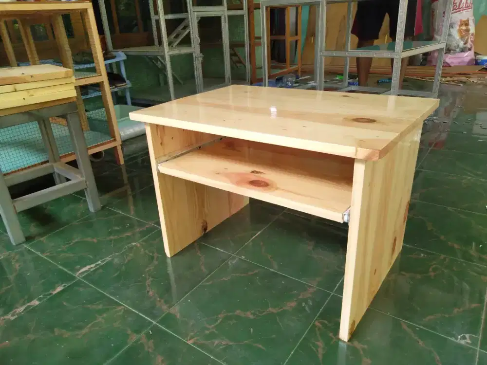 Meja laptop kayu janda SBY