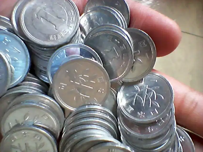 Dijual borongan koin Jepang 1 Yen