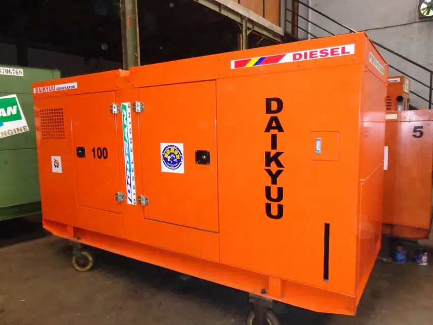 Box Silent Khusus Mesin Genset