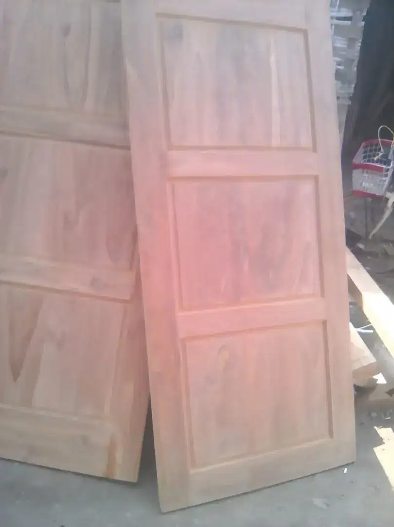 pintu kamar minimalis kayu jati,