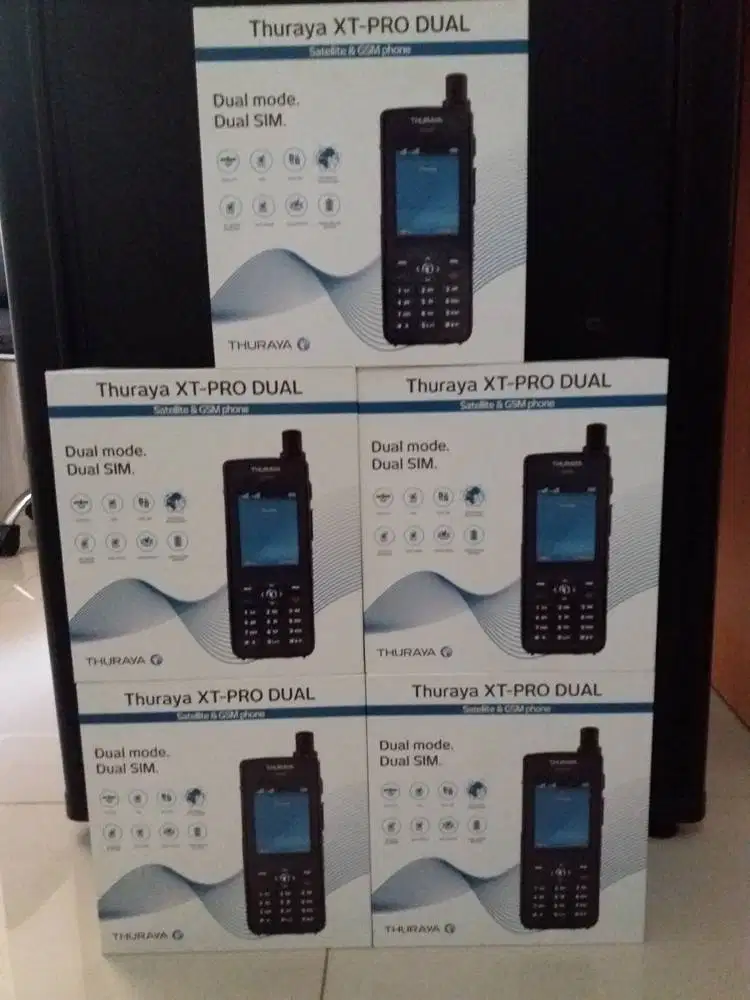 Telepon Satelit Thuraya XT  Pro Dual jaringan luas fiture terlengkap
