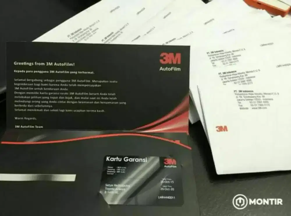 Kaca film 3M Original Murah bergaransi 5th.