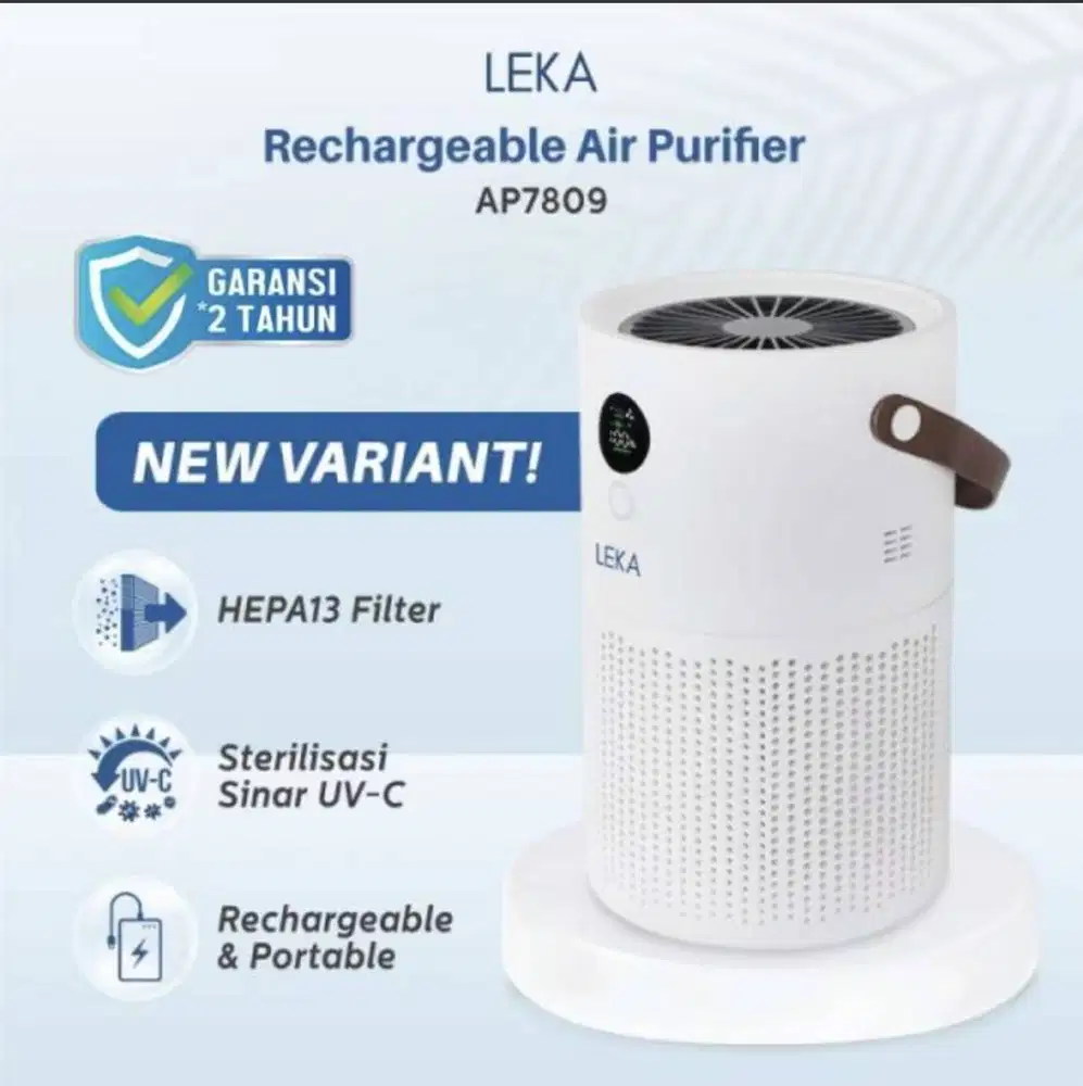 PURIFIER LEKA AP7809. Kondisi 80%. NEPIS
