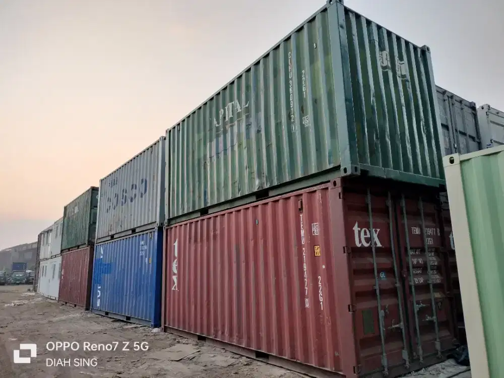 CONTAINER BEKAS/KOSONGAN/DRY ALL KONDISI&FEET, REPAINTING/BRAND NEW