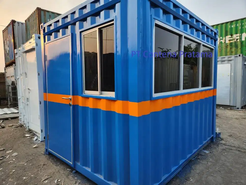 Container Office 10 Feet 1 pintu