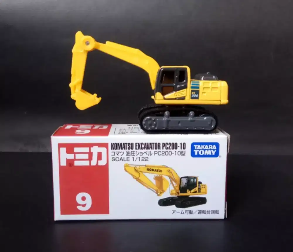 Tomica Komatsu Excavator PC200-10