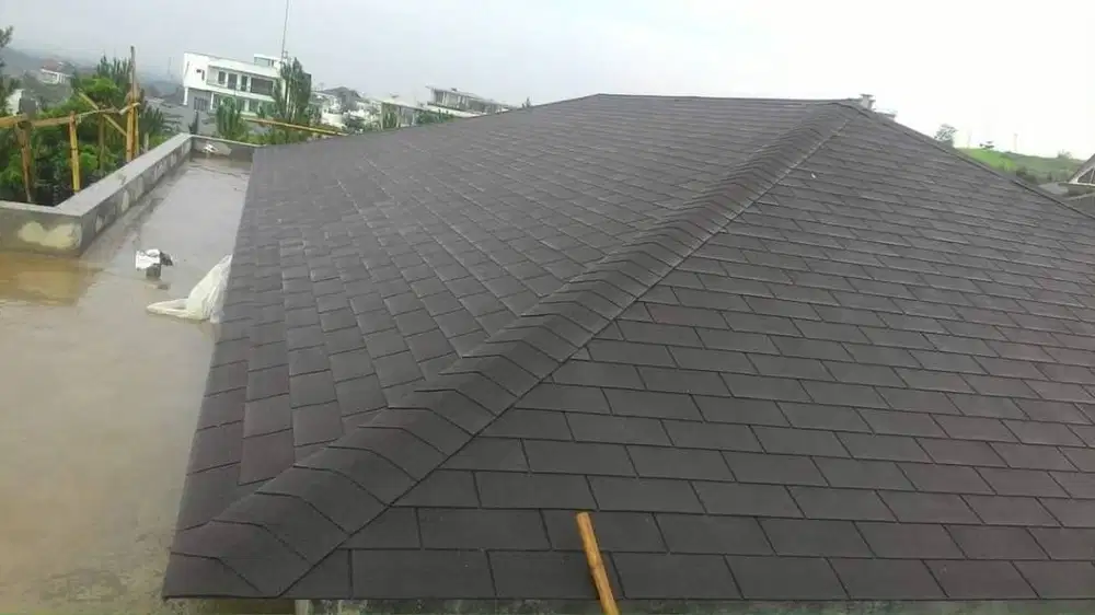 Genteng Sirap Bitumen Flat