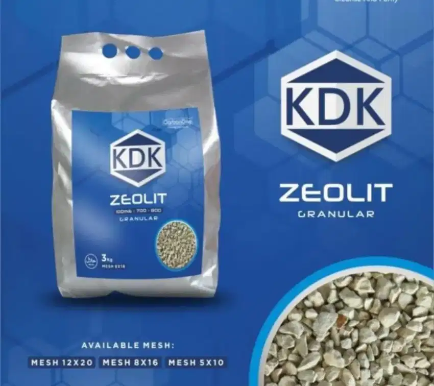 Zeolit zeolite media filter air 3kg