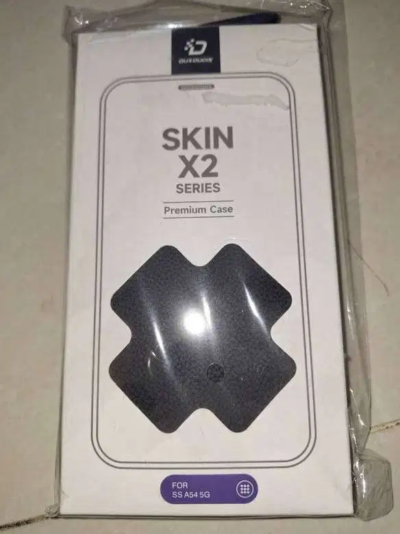 Dijual Leathercase Dux Ducis Skin X Samsung A54 hitam baru murah