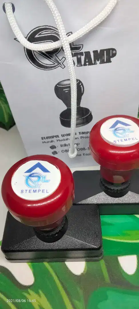 Stempel flash otomatis