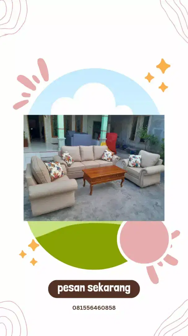 Sofa bisa custom