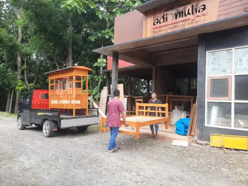 Gerobak grobak mi ayam bakso