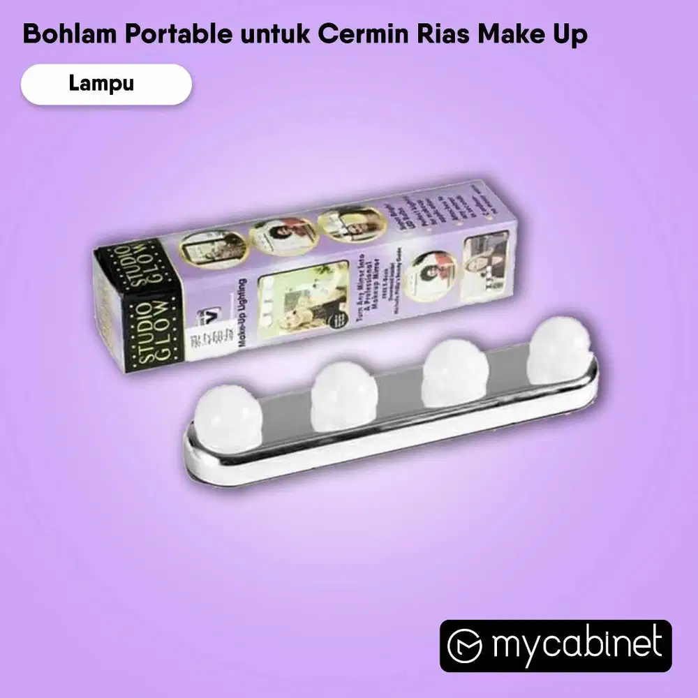 Bohlam Portable untuk Cermin Rias Make Up/Lampu Rias