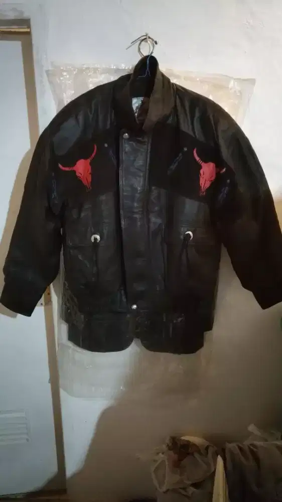 Jaket kulit langka, rare dan vintage 80's