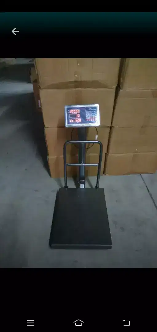 Timbangan digital 300kg morizt 2layar new akurat