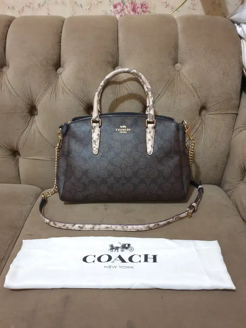 Mulus .authentic tas wanita .tote bag coach limitet