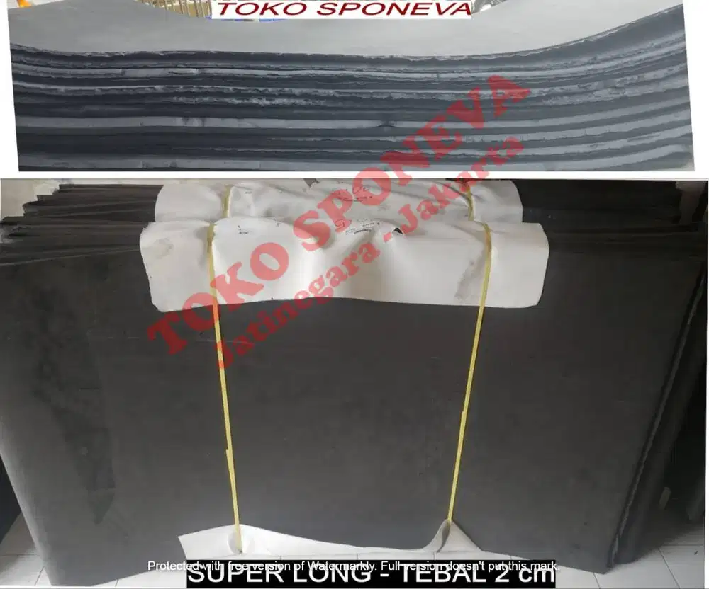 Bahan Ring Arena GEBER AYAM Aduan - Spon Eva SUPER LONG Tebal 2 CM