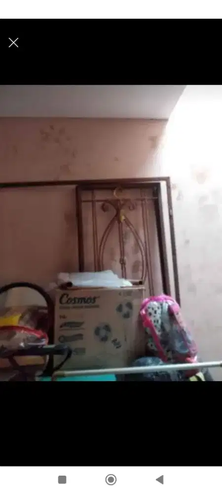 Pintu besi tempa kasa nyamuk