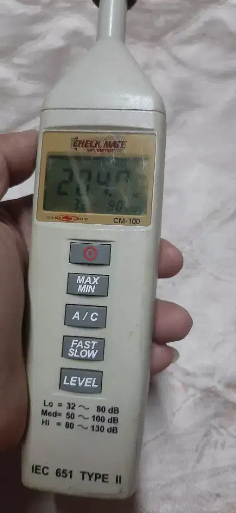 Chek mate SPL meter