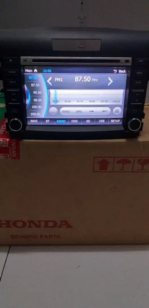 Head unit OEM Honda CRV, RQ323.