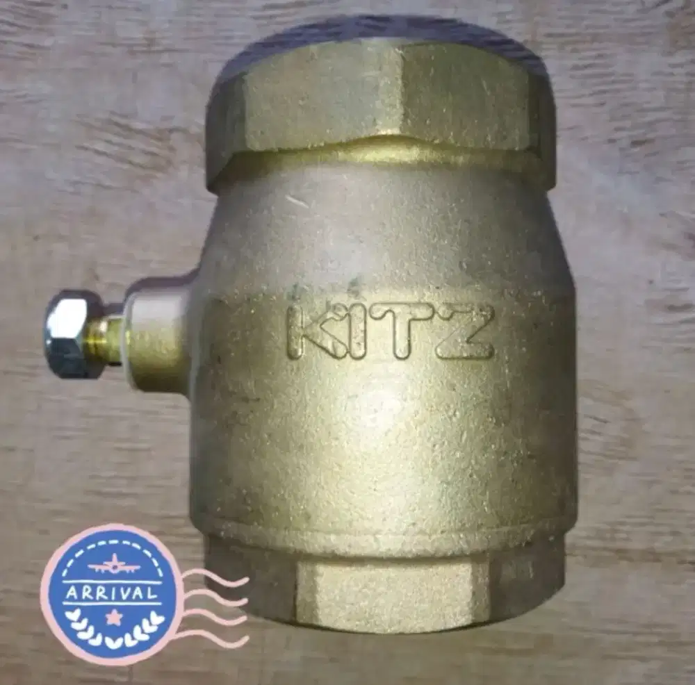 Kran / Ball Valve KITZ Brass 4 Inch Original Kuningan Asli Japan
