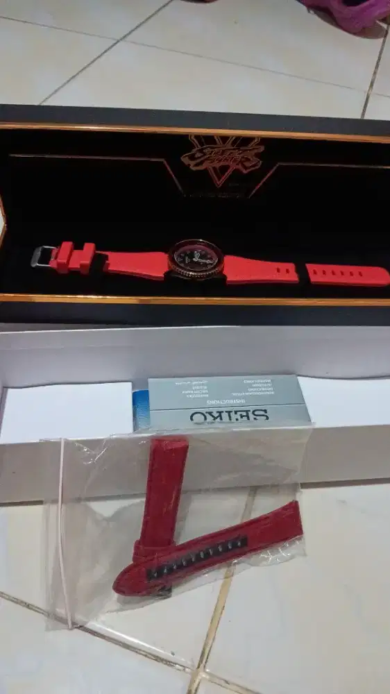 Seiko 5 limit edition street fighter