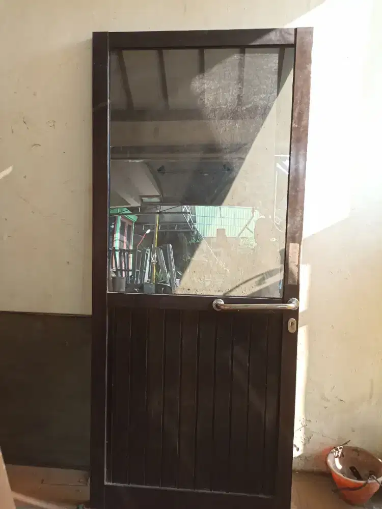 Pintu kantor Aluminium kaca