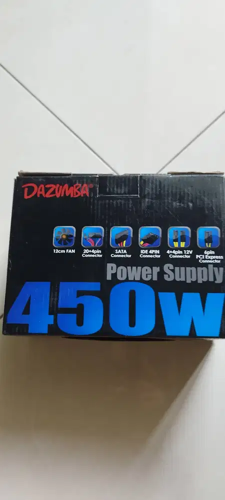 POWER SUPPLY PSU KOMPUTER DAZUMBA 450WATT
