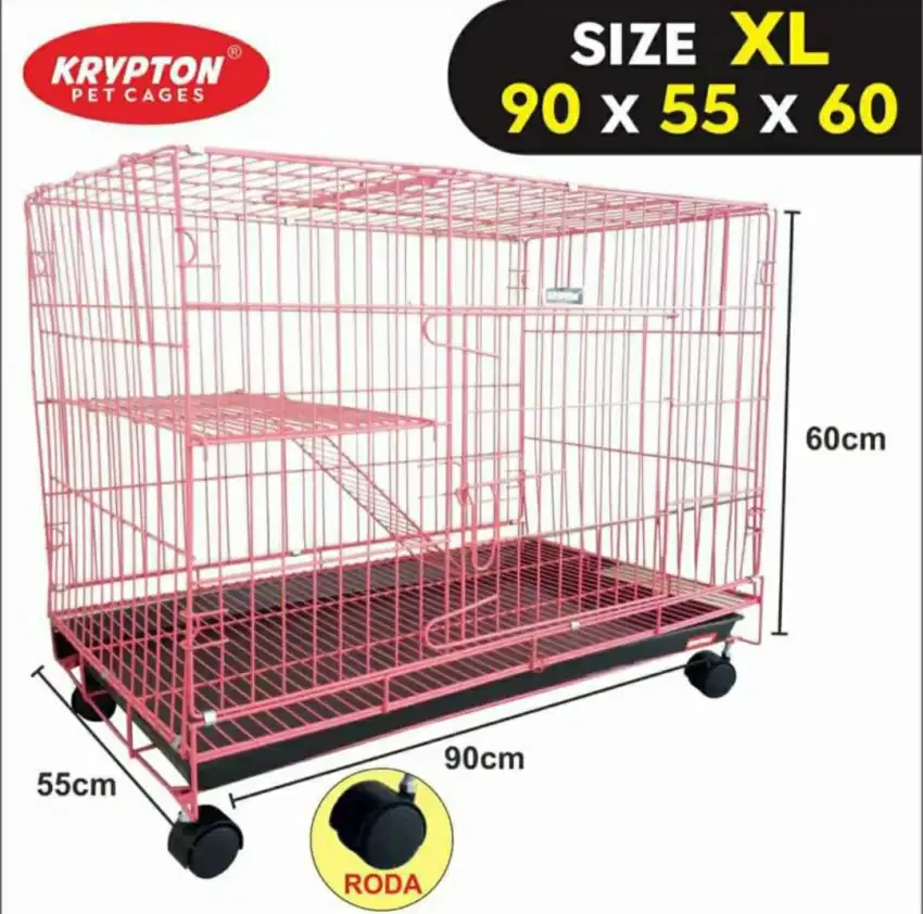 KANDANG KUCING NEW BARU
