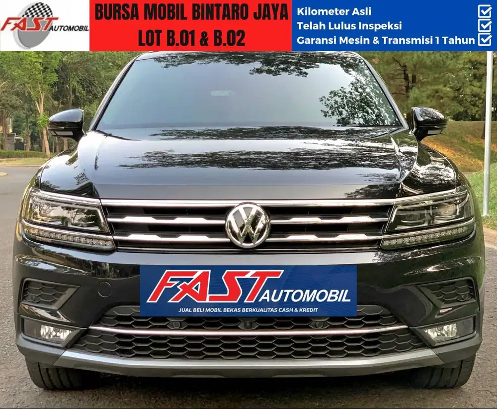 Dp Jt Vw Tiguan Allspace At Tsi Low Km Rb Pjk Pjg F St Mobil Bekas