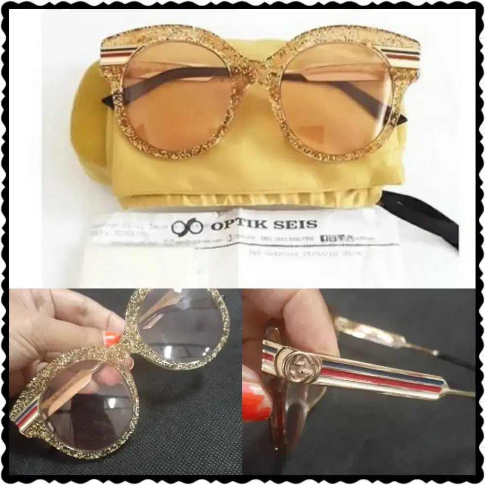 Harga akhir pekan saja .   Kacamata Gucci Optik Seis. Authentic