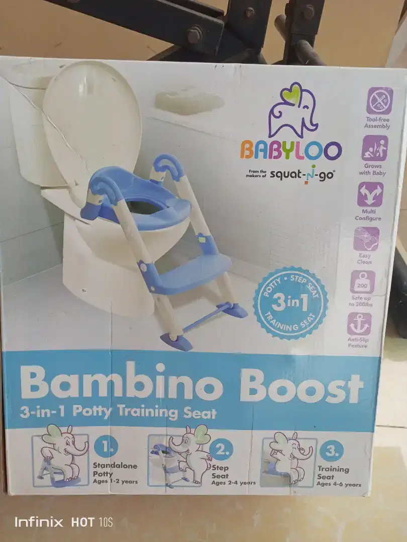 Bambino Boost 3-in-1 Potty Training Seat