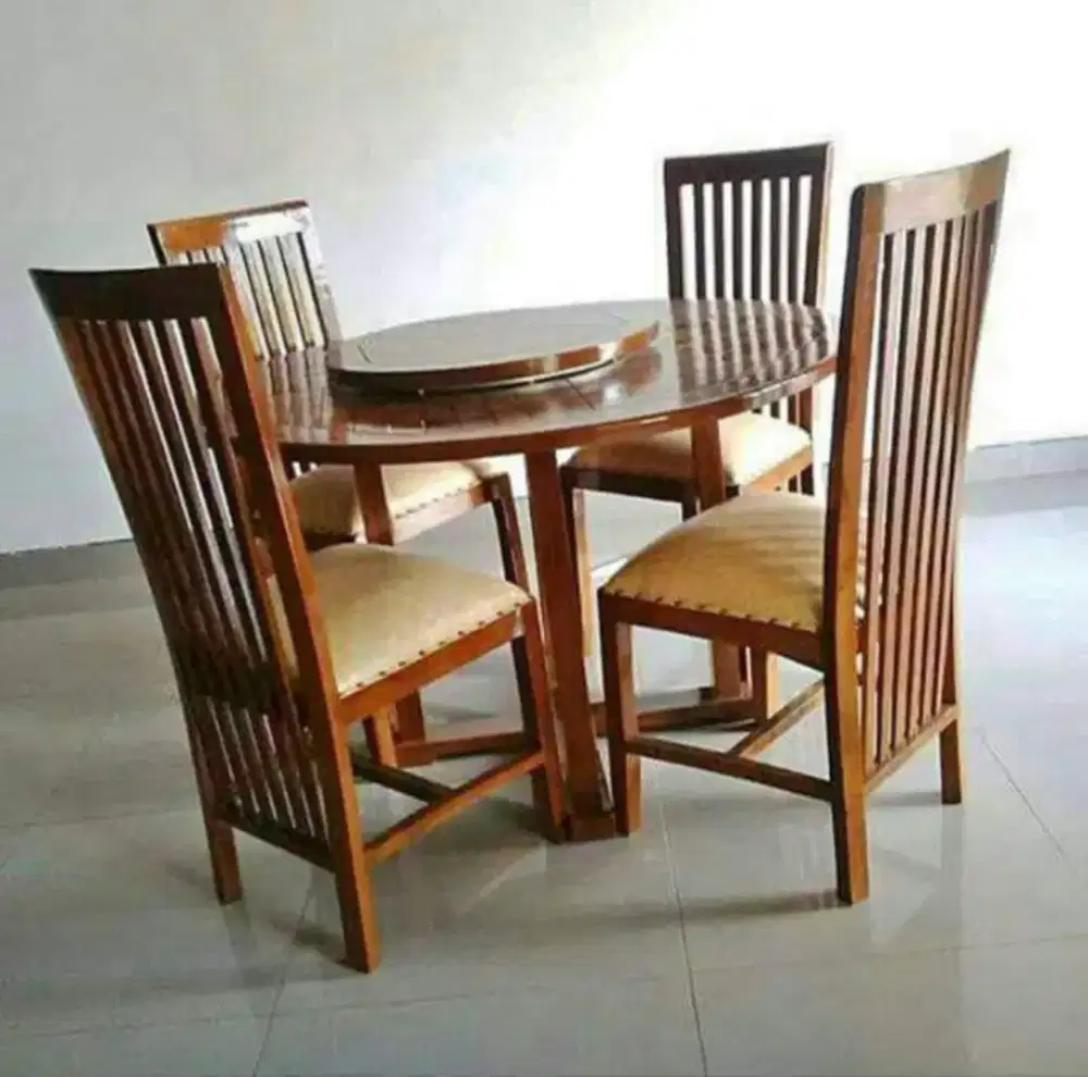 Meja Makan Balero Bulat Putar