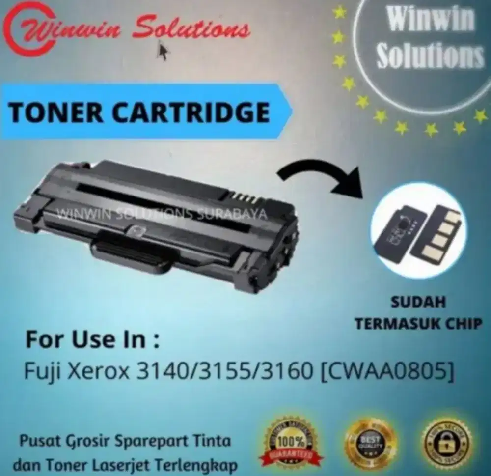 Toner Catridge Xerox 3155 / 3160 / 3140 Fuji Xerox Laserjet bagus