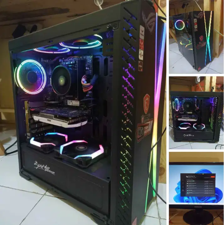 PC Gaming Desain AMD Ryzen Cibinong Depok Bogor