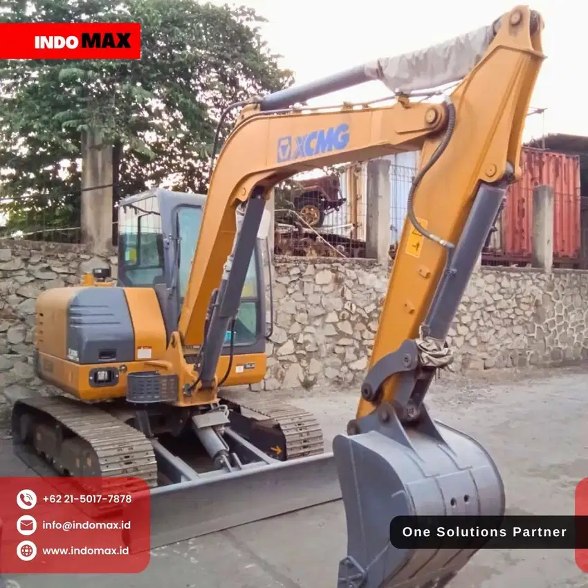 Mini Excavator || Excavator Kelas 5 Ton || XCMG XE55DA