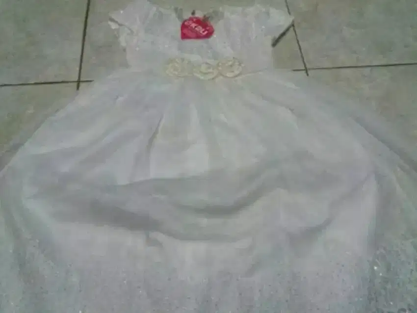 Baju putih anak