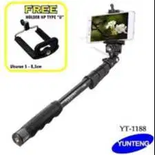 Yunteng YT 1188 Tongsis Self Picture Monopod For Mobile Phone